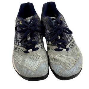 Reebok CrossFit Nano 5 CR5FT Womens Athletic Training Shoes Blue Grey Kevlar USA